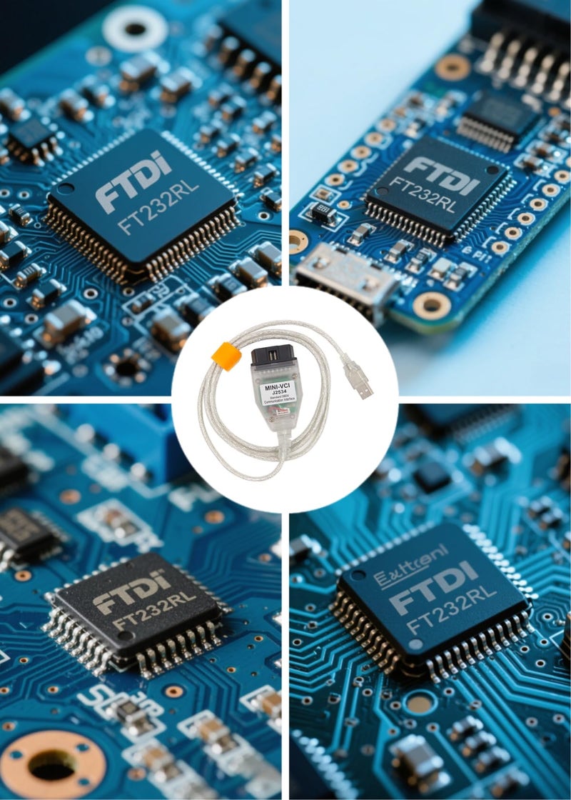 Washinglee OBD2 Diagnostic Cable for Toyota Lexus Scion, USB Diagnostic Scanner Cable Compatible for TIS Techstream and 32/64 bit Windows, Driver/APP Must Be Installed - Image 5